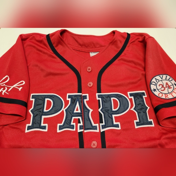 🔥NWT RARE Authentic Vintage DAVID ORTIZ "PAPI" Jersey - Picture 2 of 16